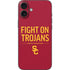 University of Southern California Fight On Trojans Red iPhone 16 Plus Skin